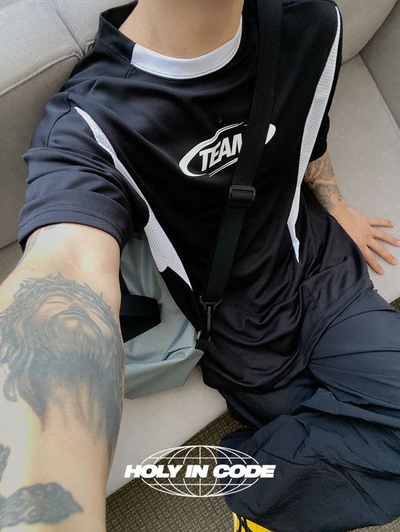 No.0236 team 13 jersey half T