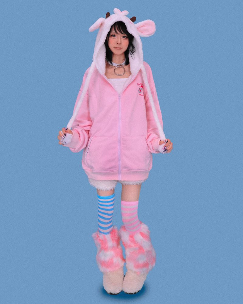 mong-mong poodle shorts (2color)