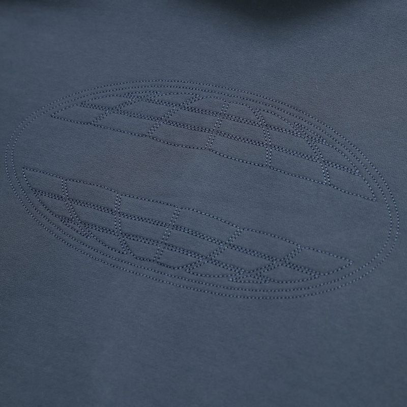 FONTLESS STITCH LOGO ZIP HOODIE