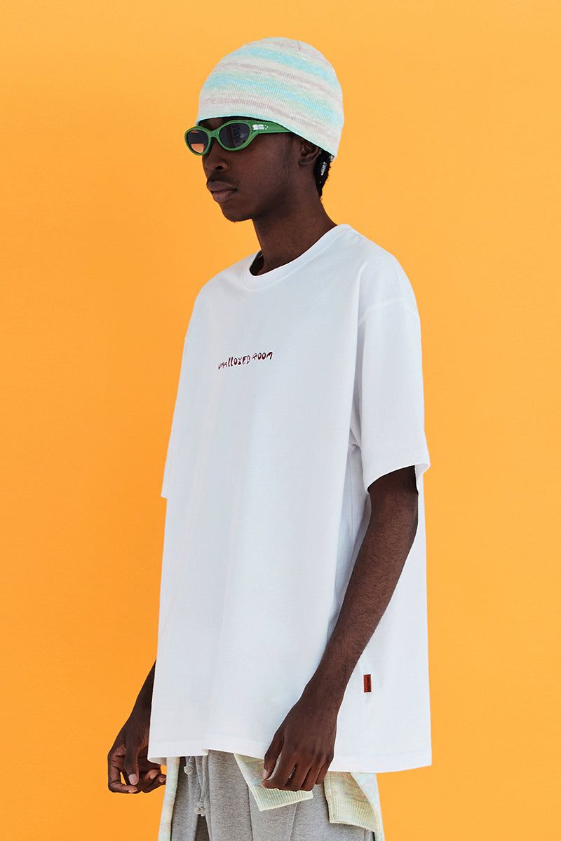 LOGO LEAF T SHIRT / WHITE