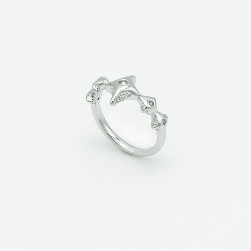 [Silver] Open Ring (Choose One of 11 types) (Random Gift Additional)