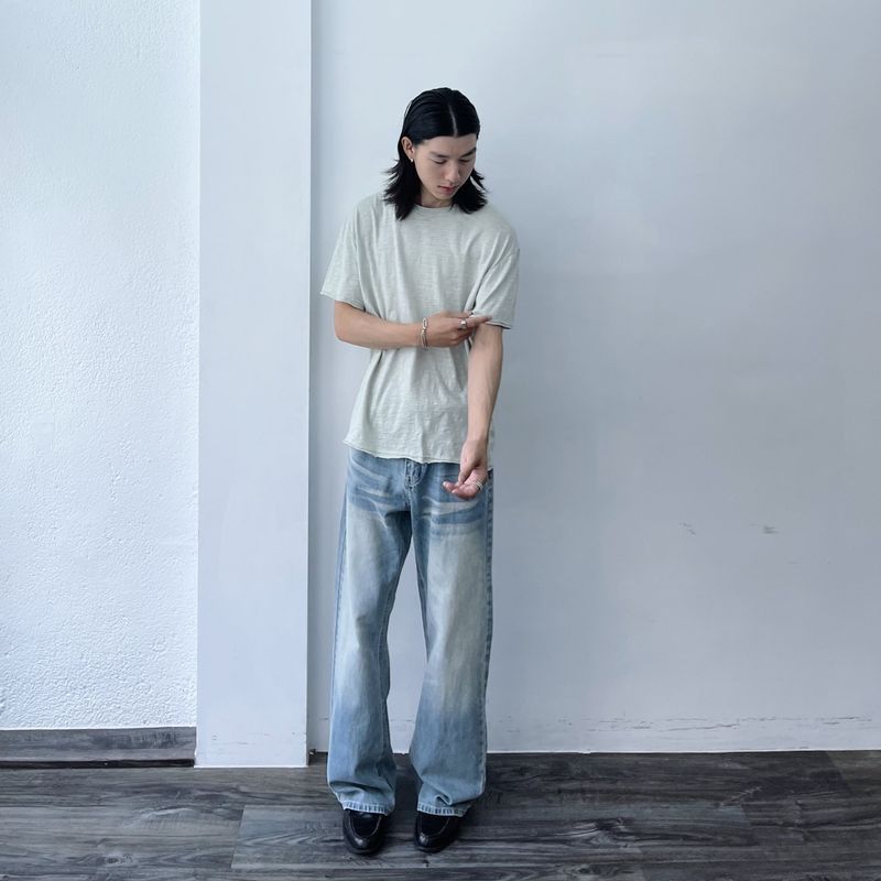 Vintage Light Denim Pants