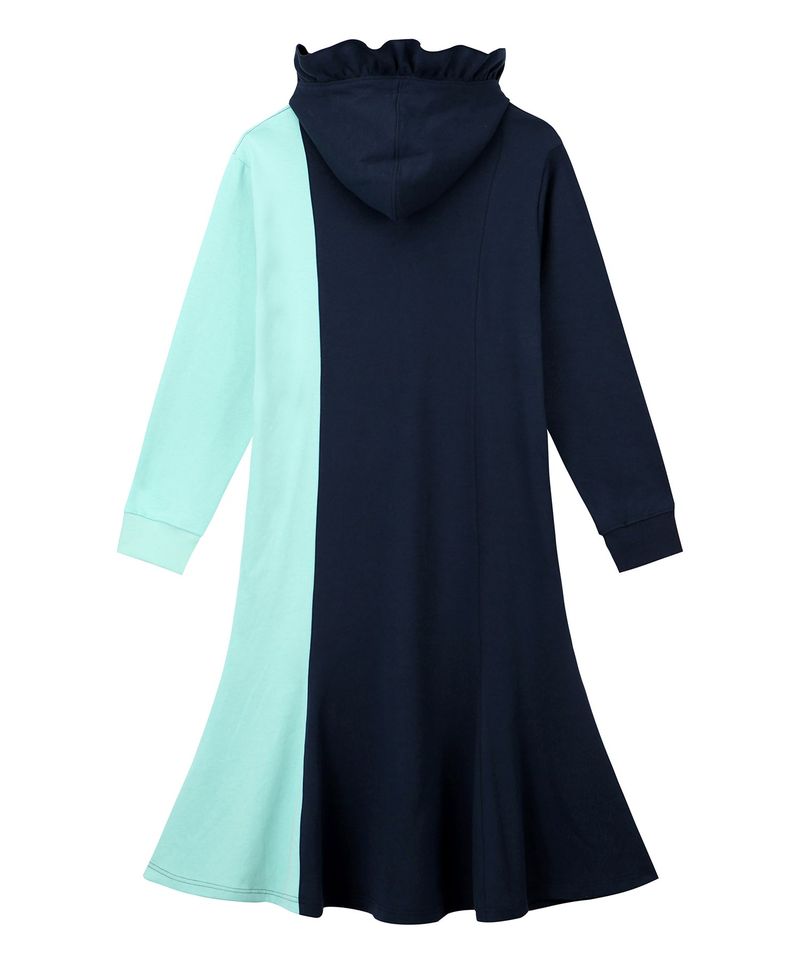 hood ruffle onepiece