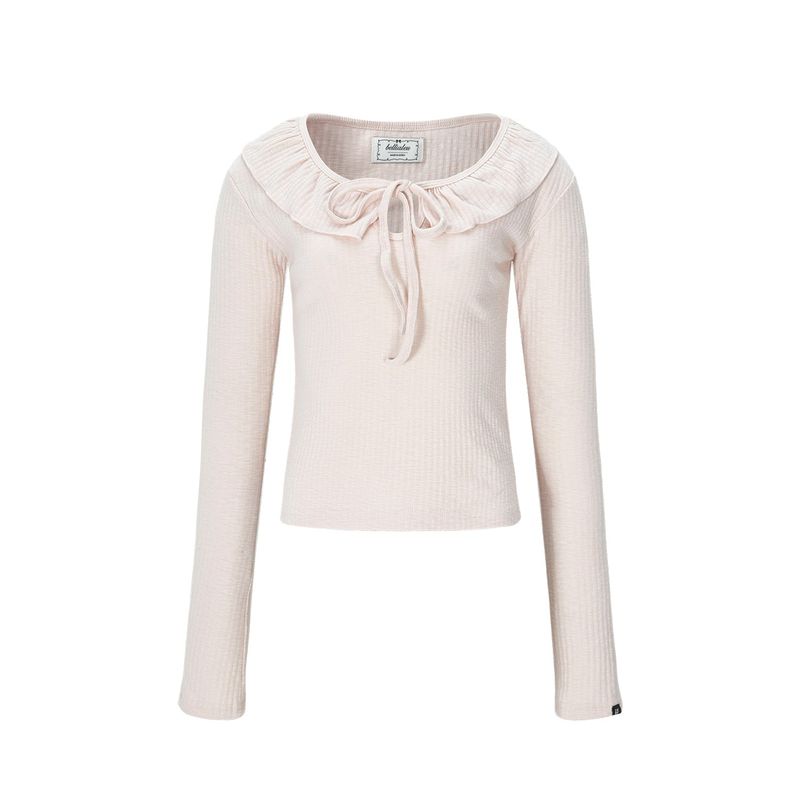 FAIRY LONG SLEEVE-NUDE PINK