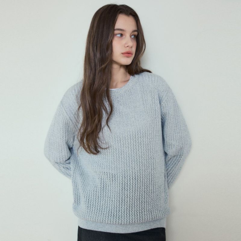Always Scotch Two-Tone Mixing Knit_4Color