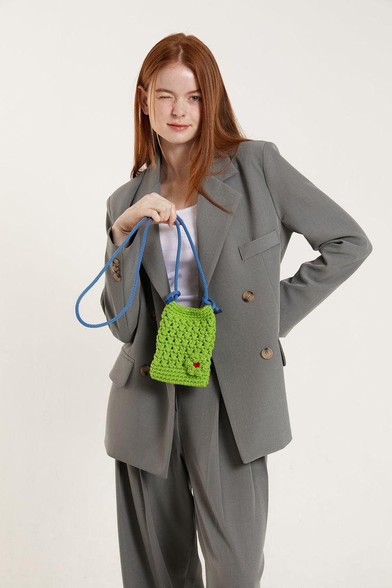 KNITTING MINI BAG