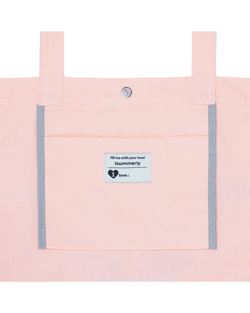 Heart Logo bag big ver. - Pink