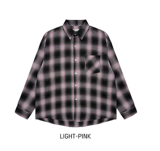 Doze loose fit check shirt