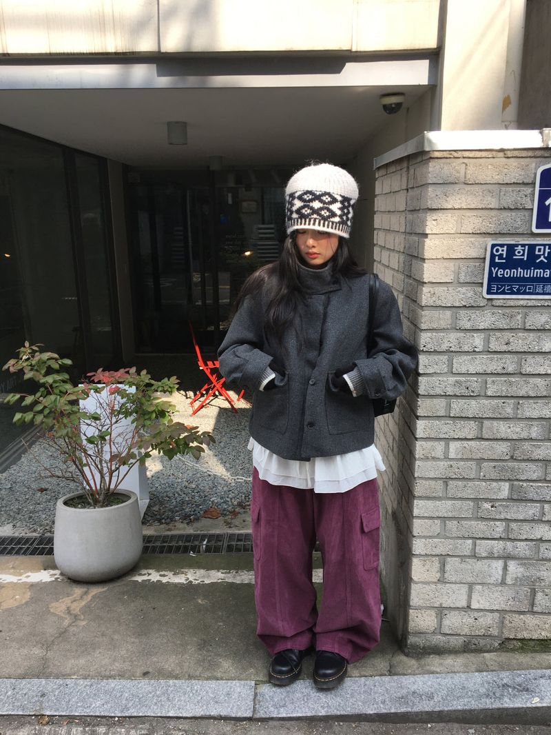 DUGGY(ダギー)の「Corduroy Pintuck Cargo Pants (3color)(Pants)」
