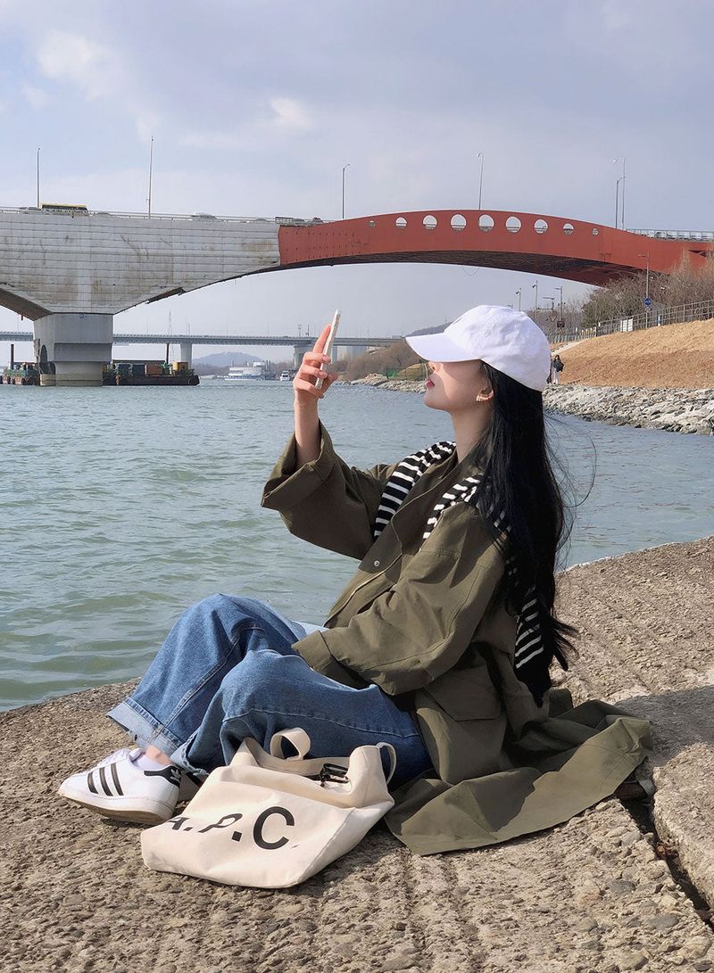 [BELLIDE MADE] long fish tail mods jacket
