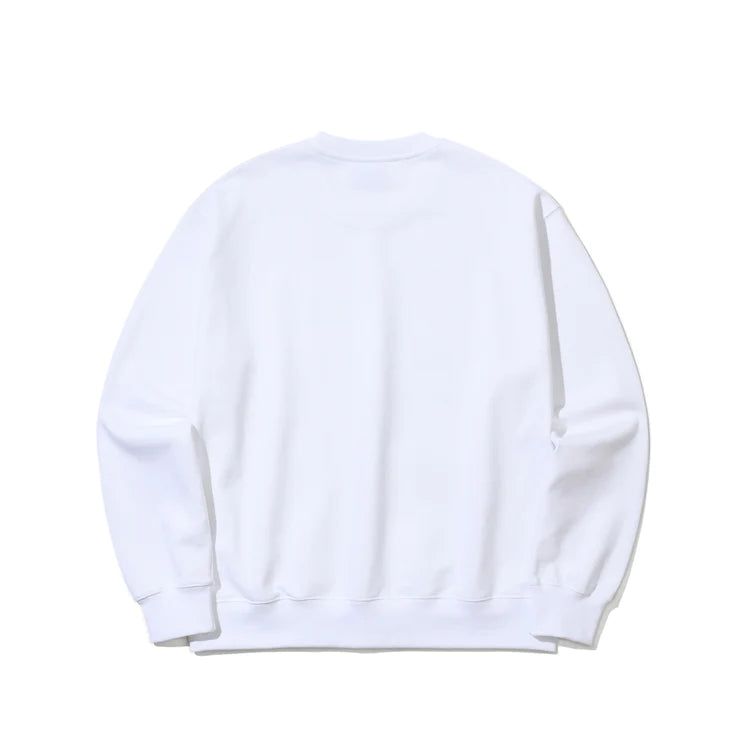 BSRBT TIGER RABBIT CREWNECK WHITE