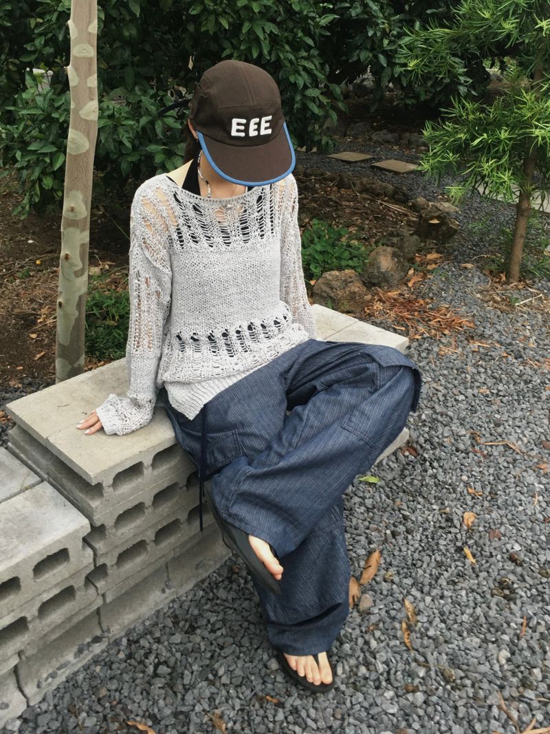 マルチポケットノンフェイドシャーリングカーゴパンツ (2c)