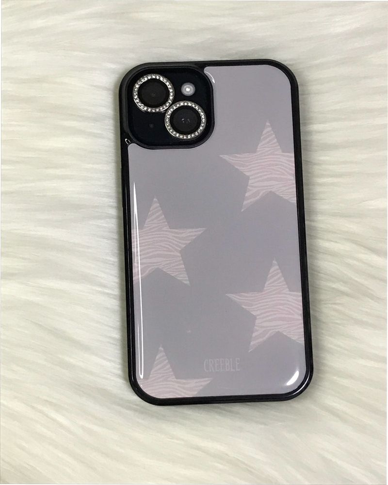 [MADE]Zebra star epoxy bumper case