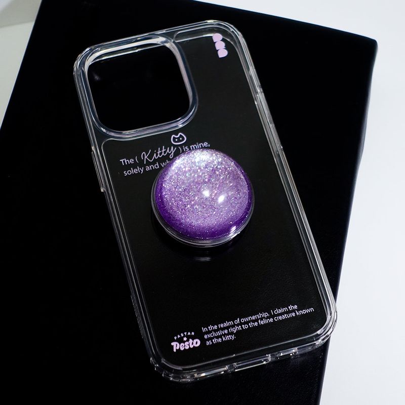【MADE】Violet glitter Smart Tok / Pesto 7.