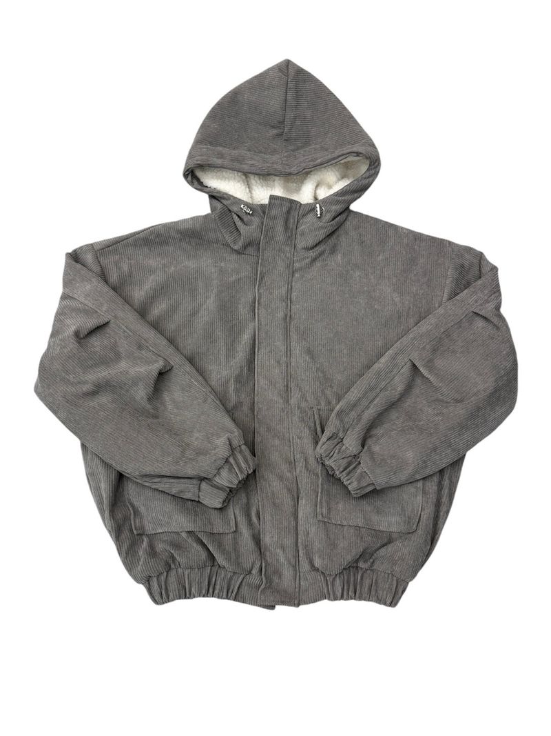 Moss Corduroy Hooded Jacket (3 Colors)