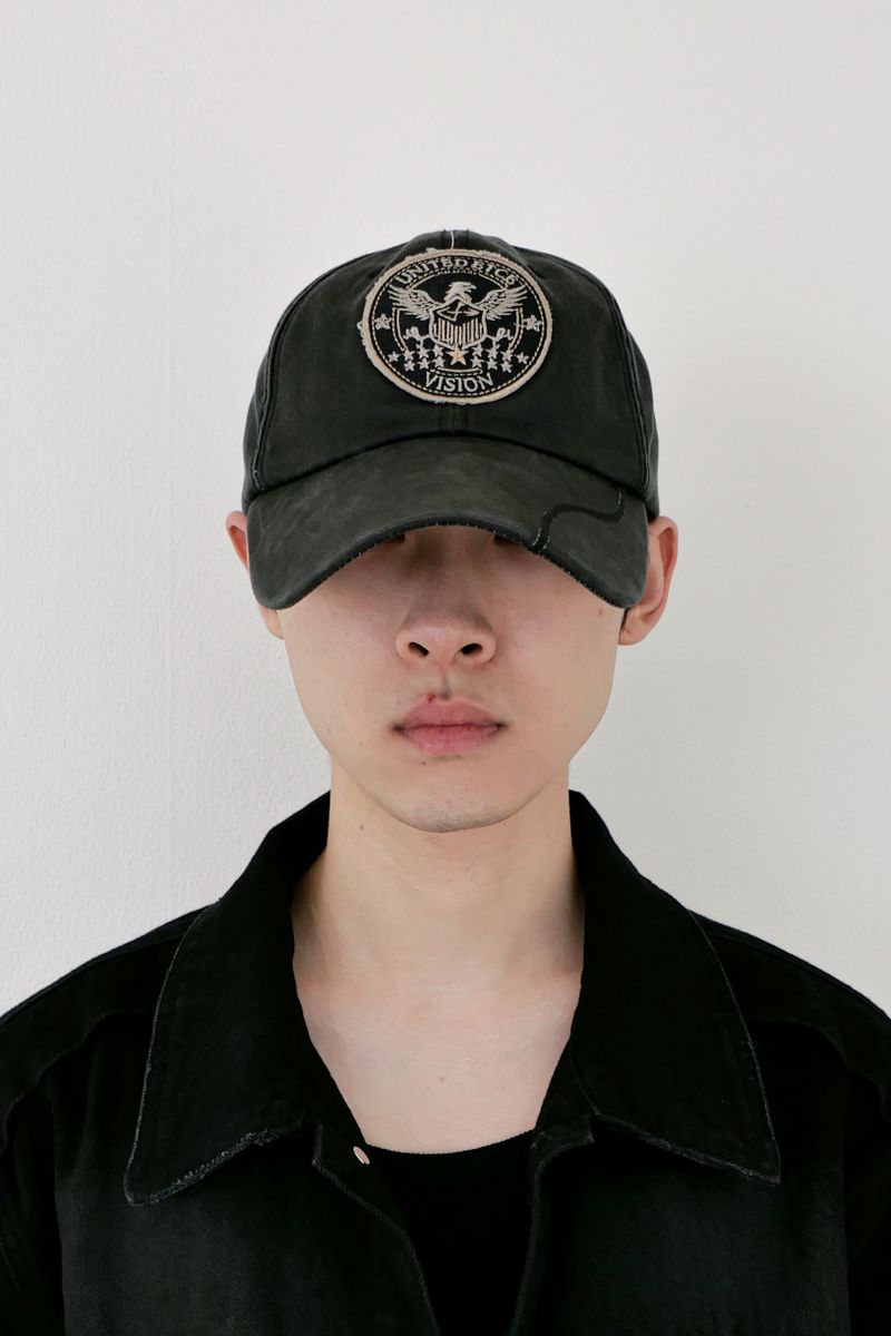 ETCE（イーティーシーイー）の「UNITED PATCH BALL CAP (CHARCOAL)（Hats）」