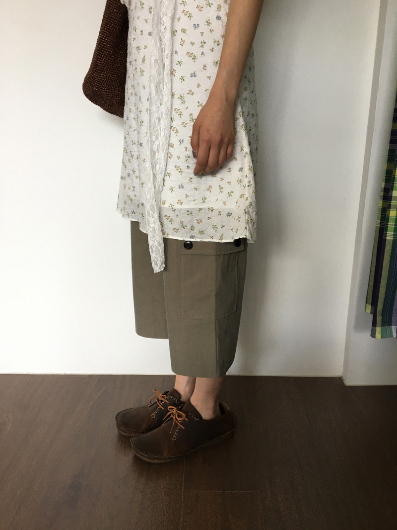Sand Cargo 3/4 Pants (3color)