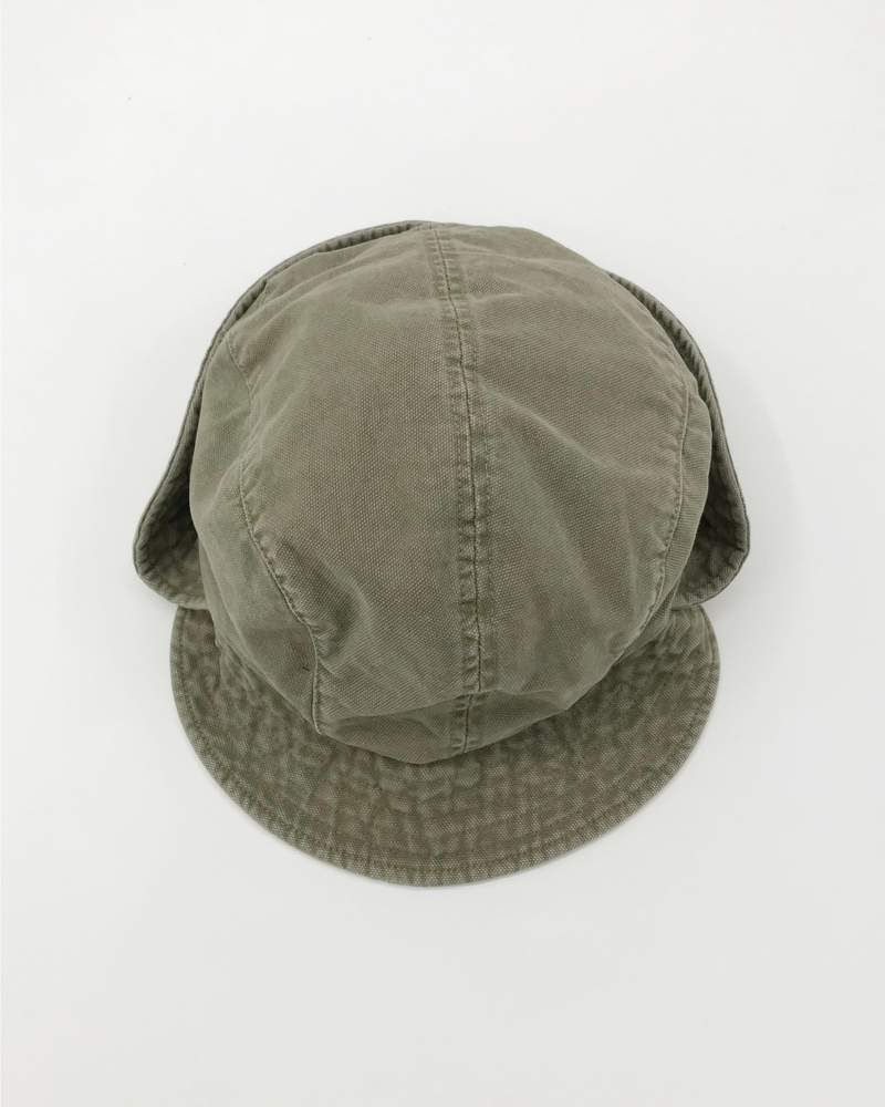 Washed flap bucket hat (2color)