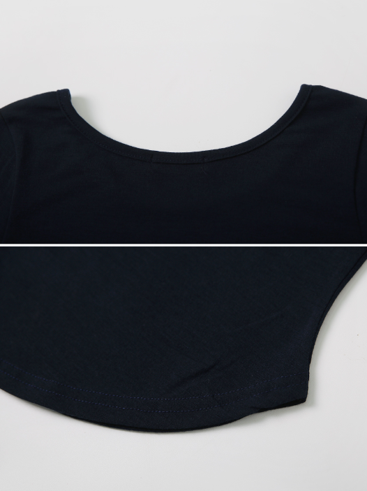 Basic U-neck Slim Long Sleeve T-shirt (5color)