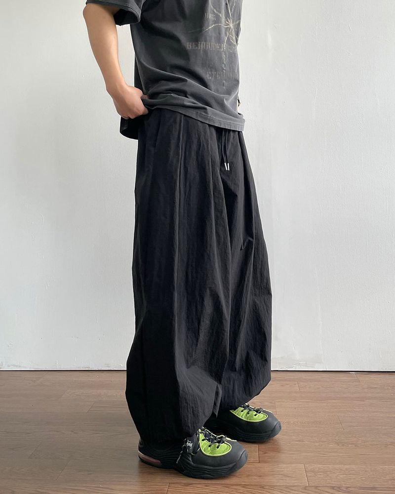 Oft Pintuck Nylon Pants
