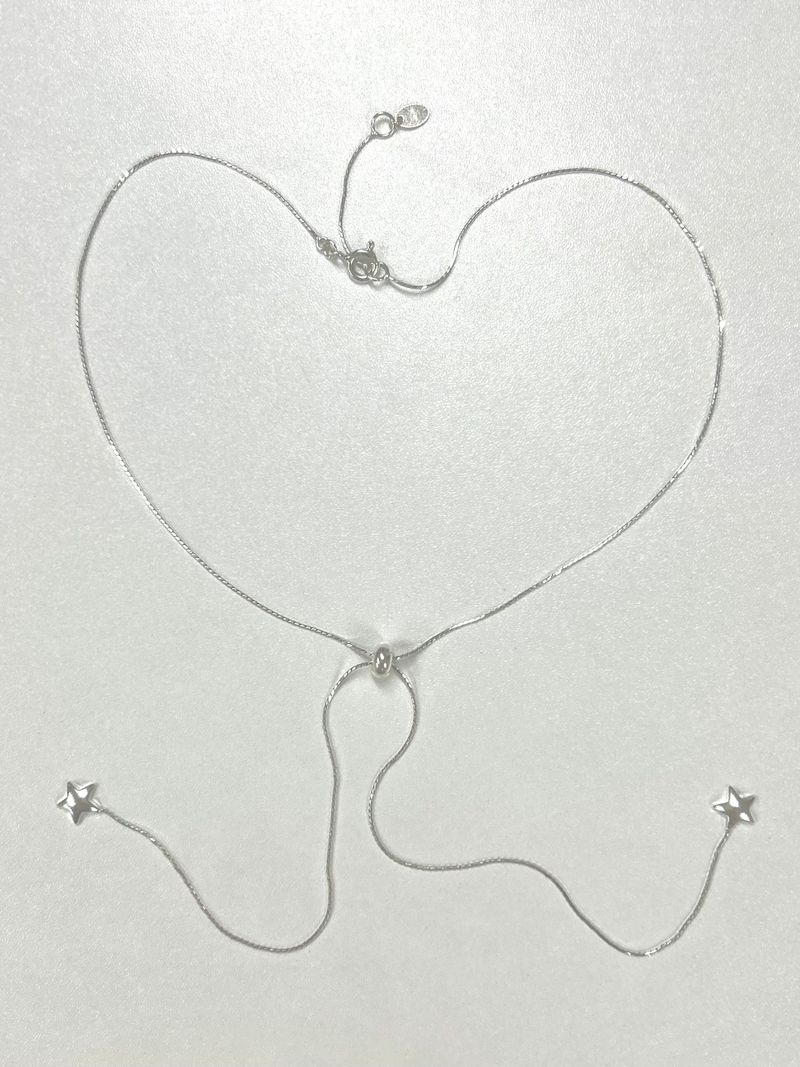 Twin Star Necklace