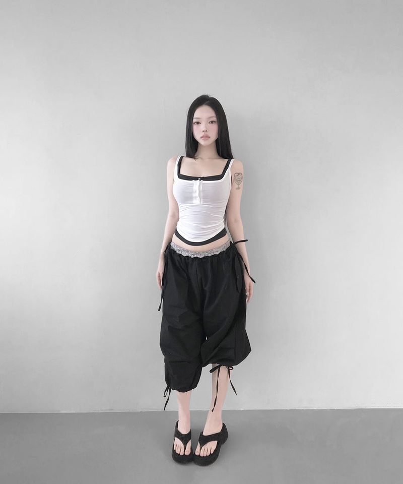 cargo ribbon capri pt (3colors)