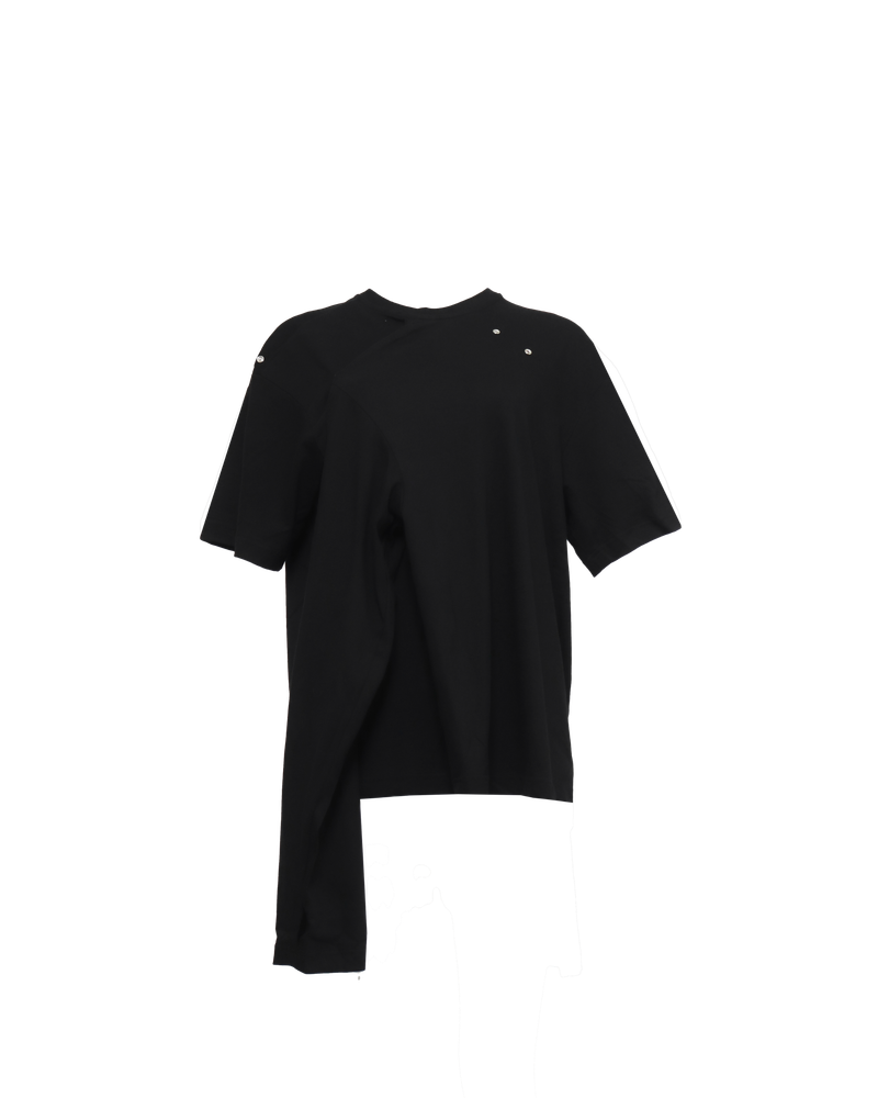 MAZE OVERSIZE TEES - BLACK