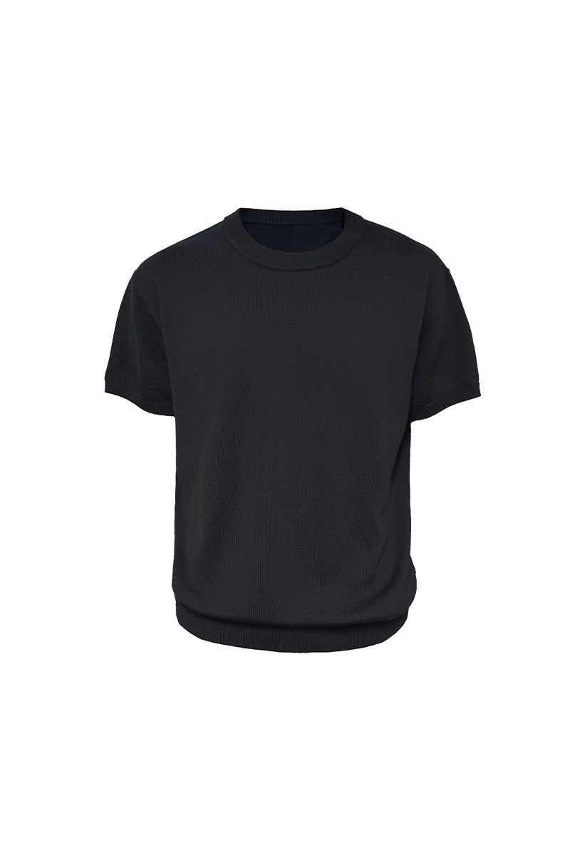 Merino Wool Ribbed T-Shirt
