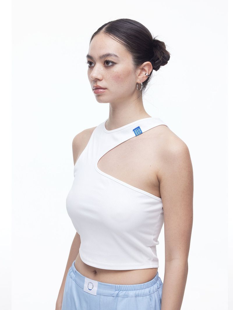 Airly Cut-out Sleeveless T(WH)