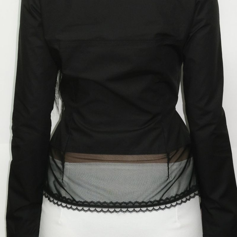 [MADE] Lace Garter Shirt 001