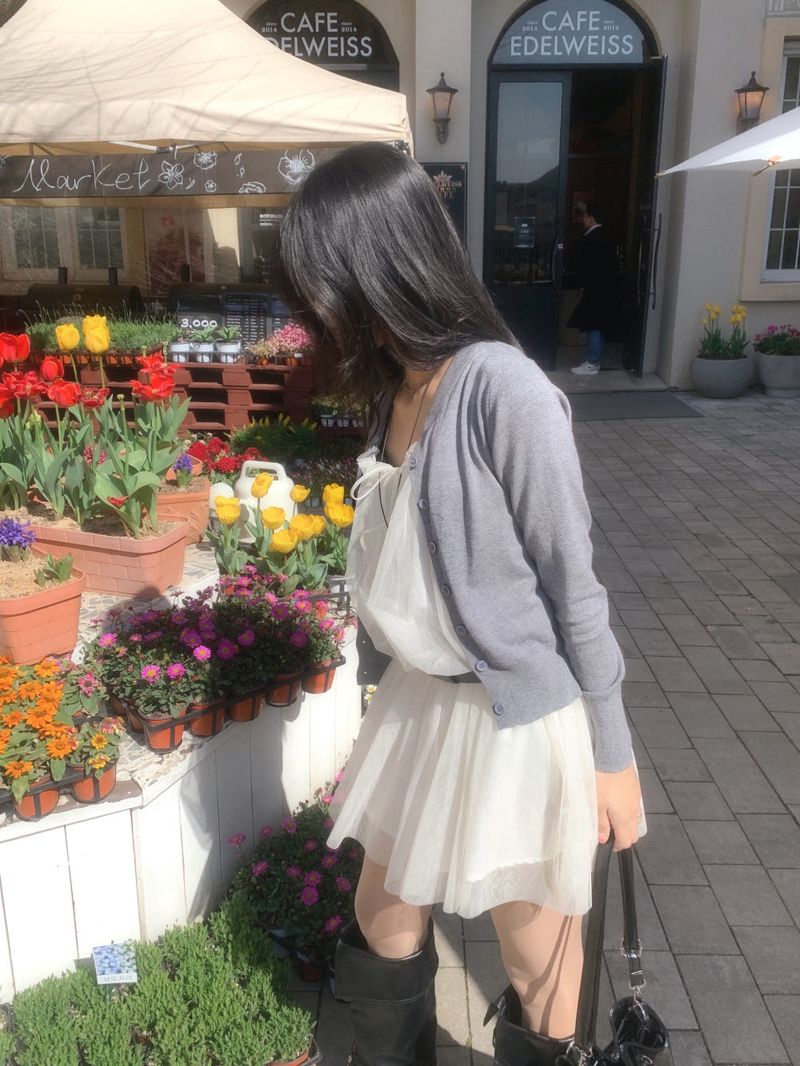 Nature Chiffon Sleeveless Mini Dress