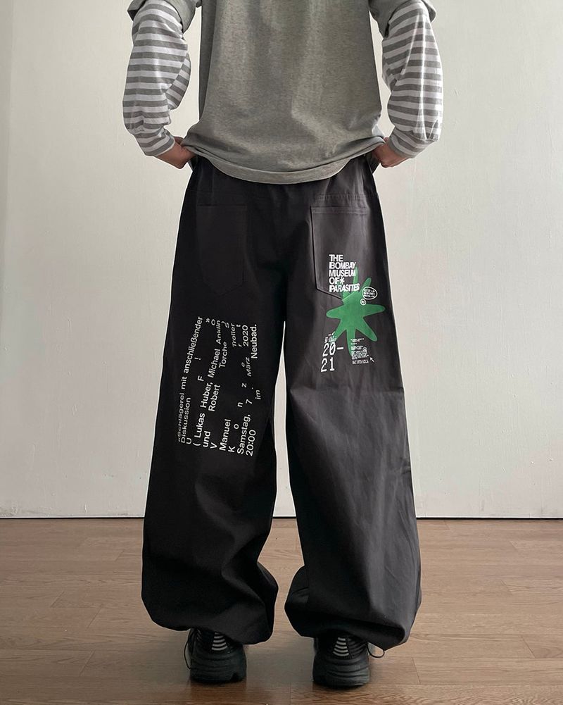 Reco Printed Cotton Pants
