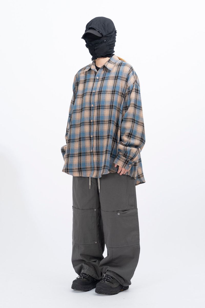 Ralph boxy over-check shirt