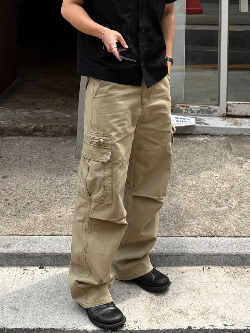 Day zipper cargo pants