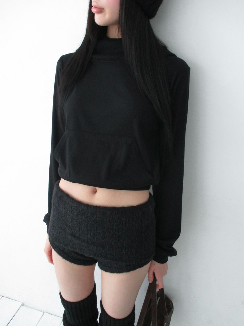 fur shorts
