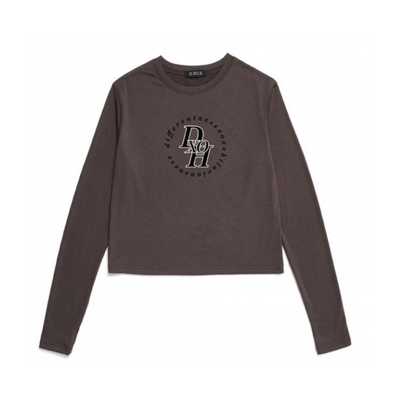 CIRCLE STACK LOGO WARMER CROP 5COLOR