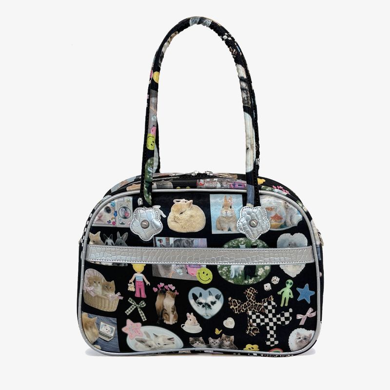 Collage Tote BAG Black