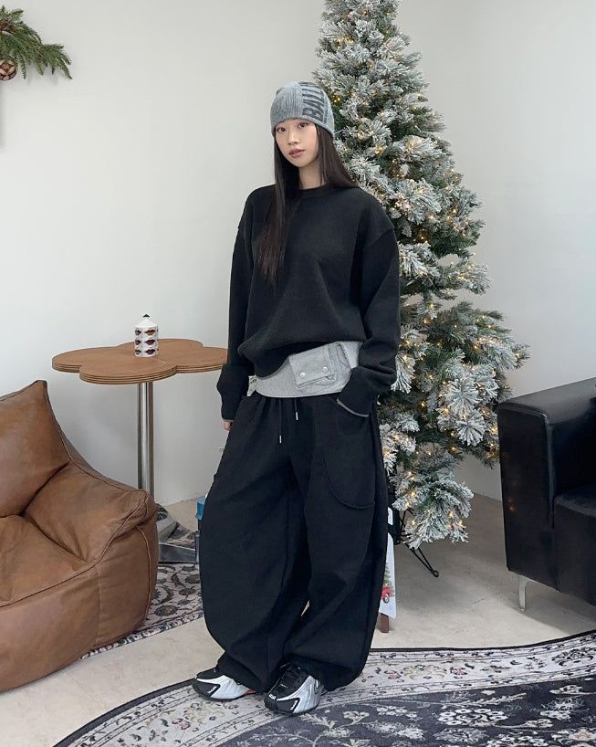 Fels Layered Crewneck Knit