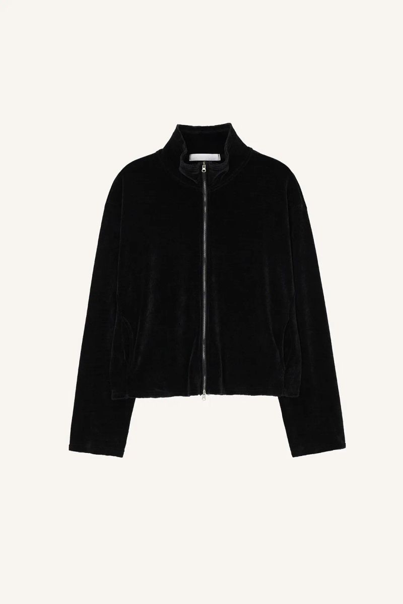 Soft Jersey Two-Way Zip-Up