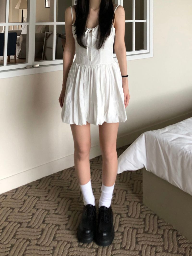 Haze Balloon Mini Dress (3 colors)