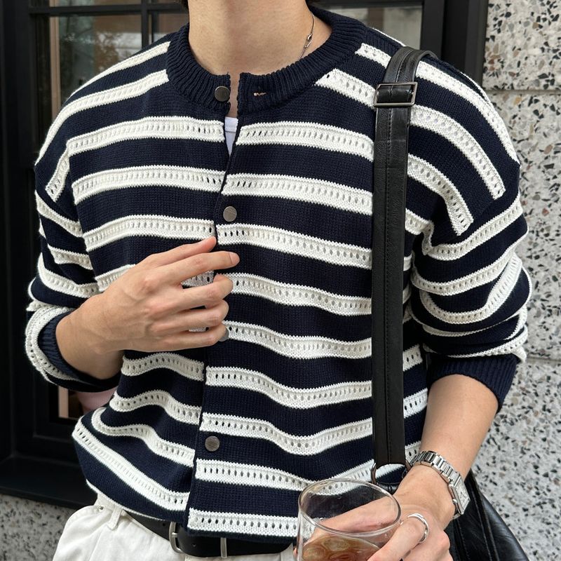 lemenne（ルメンヌ）の「LMN Ribeskashi Danjara Cropped Cardigan (3 colors)（Tops）」