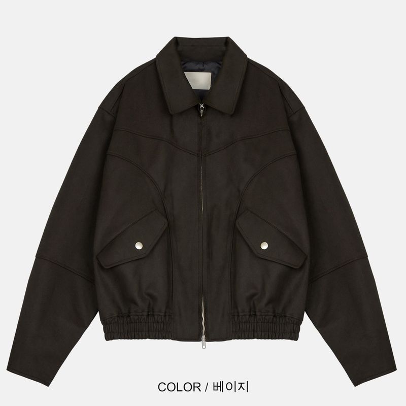 Shape Suede Jacket (4color)