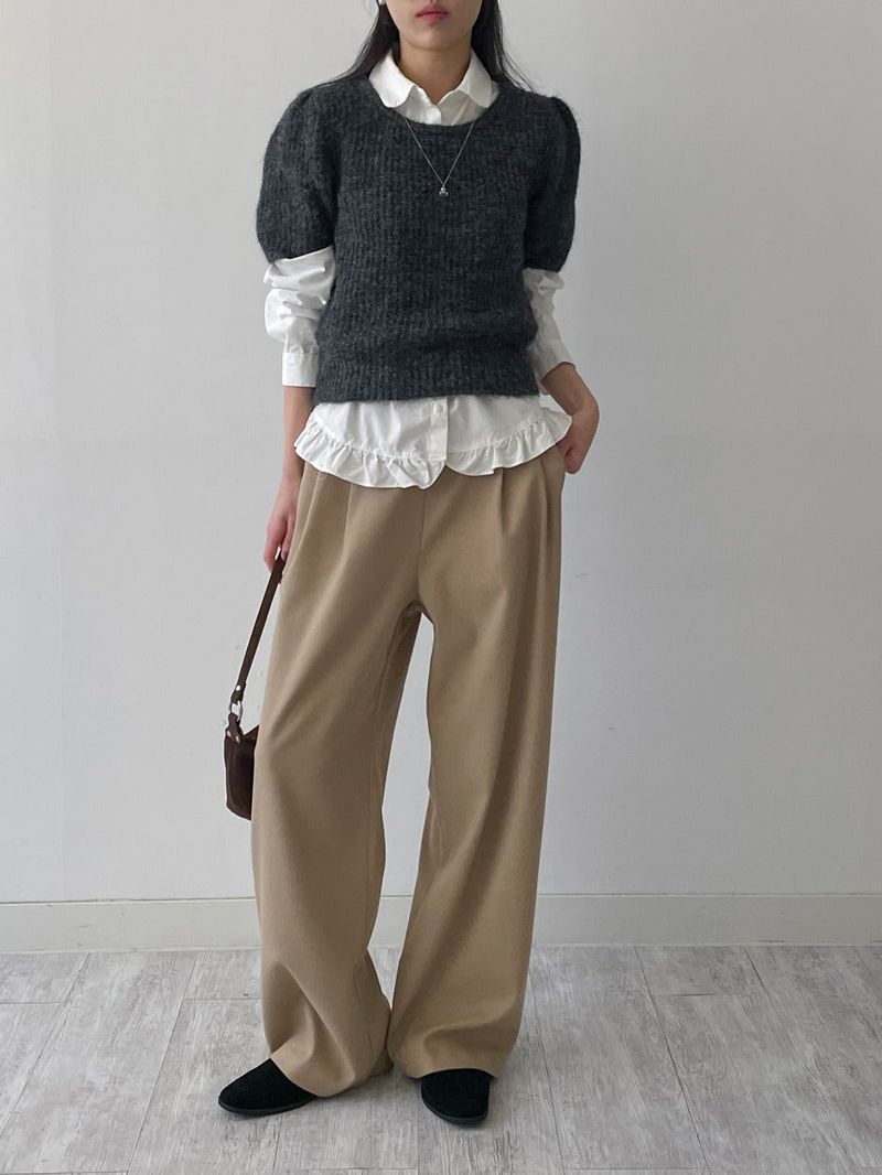 [FW] Console Two-Tuck Wide Slacks