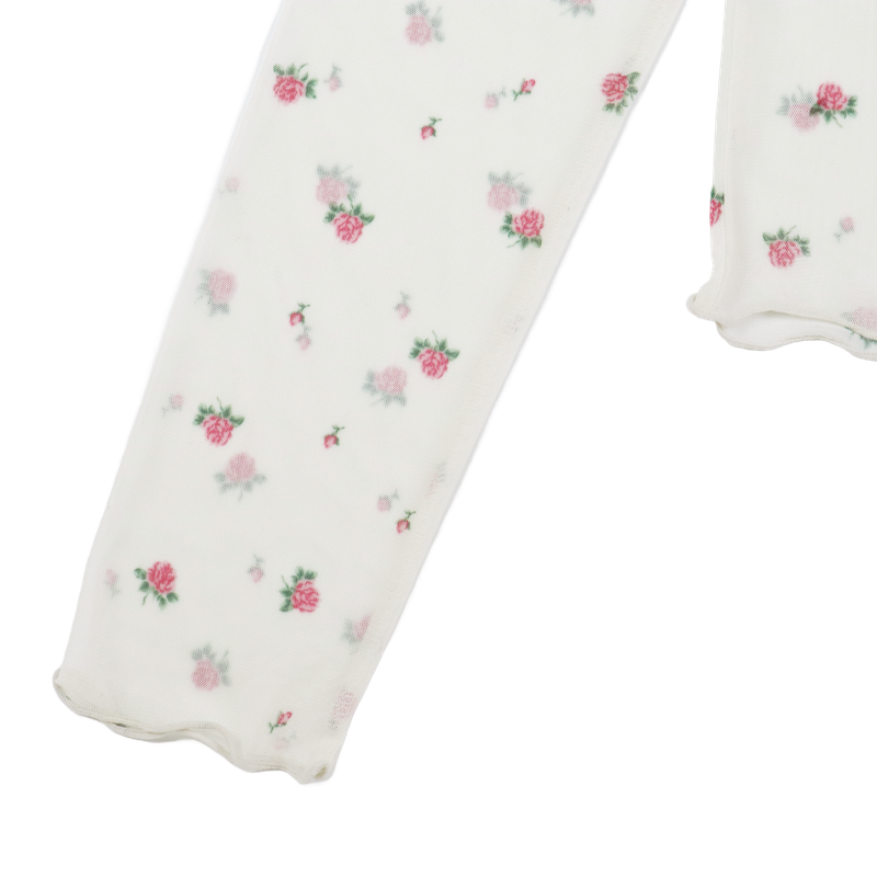 ROSE MESH TOP (2 COLORS)