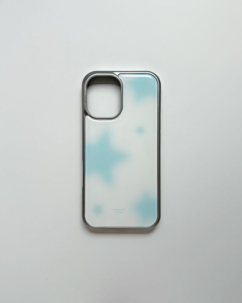 【MADE】 blur star epoxy case (blue)