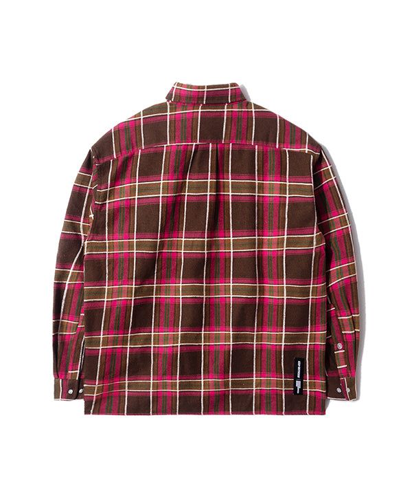 LB Rustic Core Flannel Check Shirt (Pink)