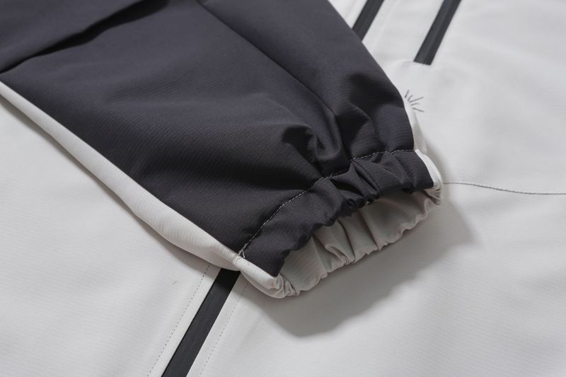 HOOD ZIP UP JACKET (charcoal mix)