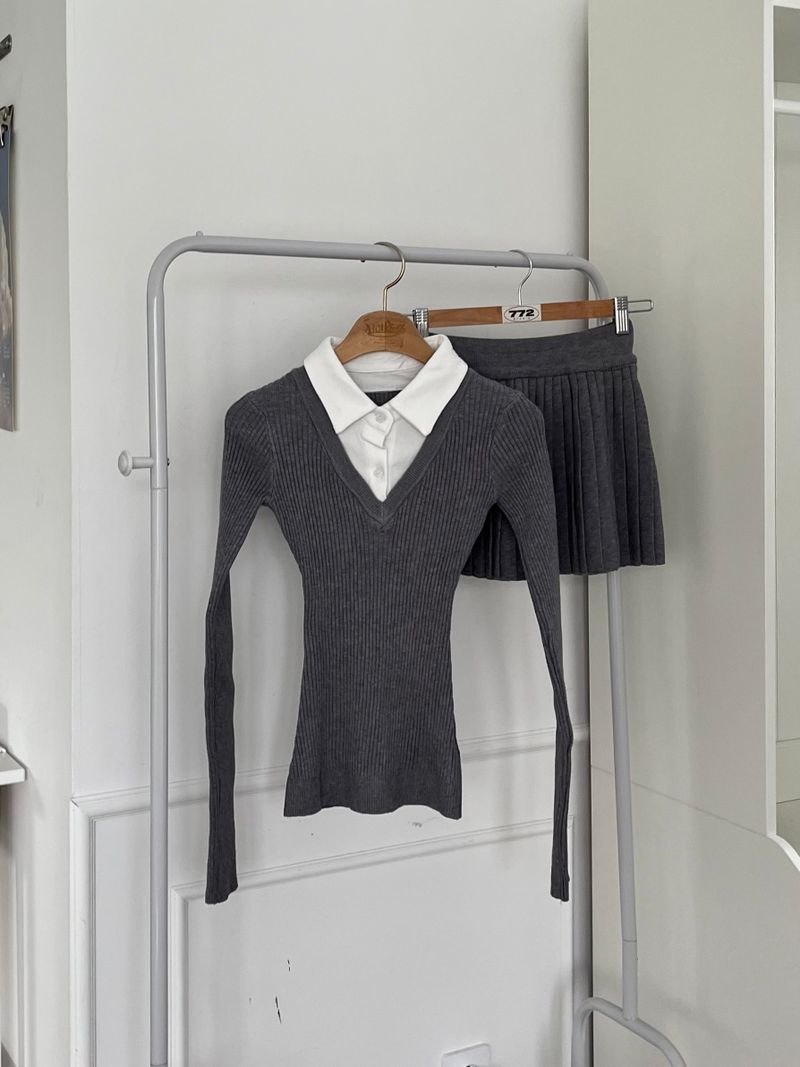 Jeff Knit Two Piece (One color)