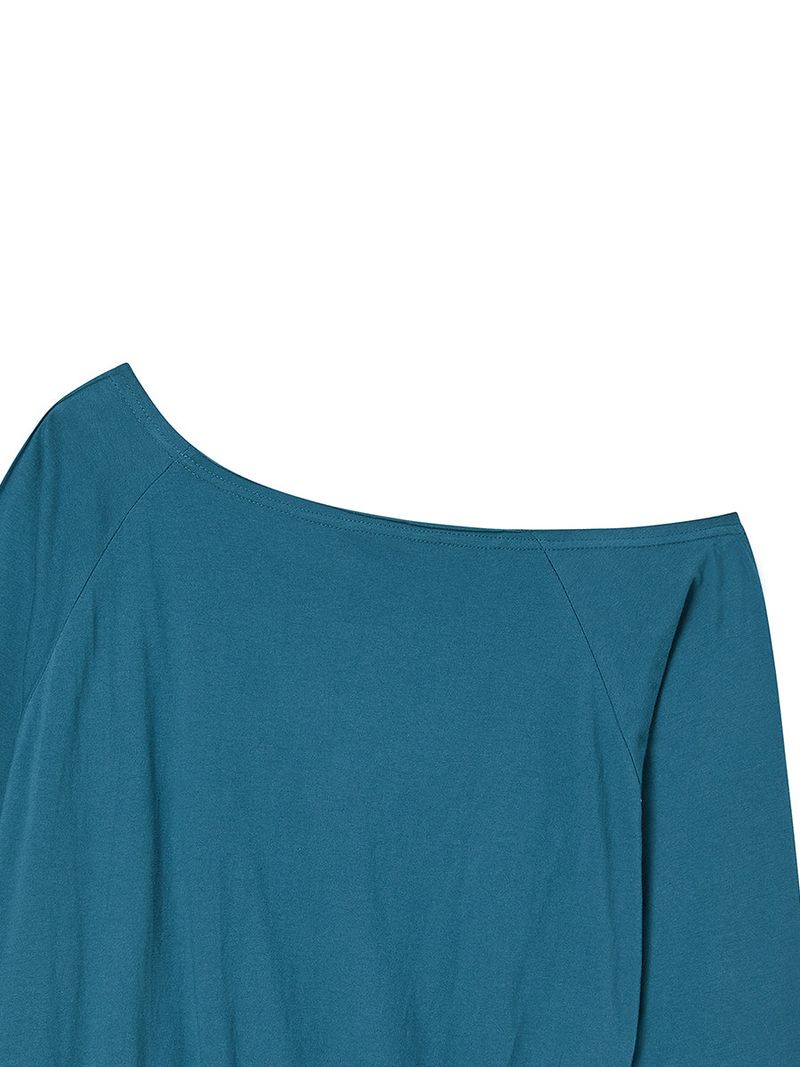 NYXX CLUB OFF SHOULDER L/S BLUE