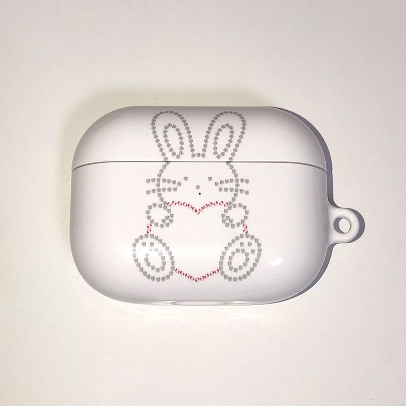 WATERJEAN（ウォータージン）の「[MADE] twinkle twinkle airpods case (white rabbit)（Smartphone Accessories）」